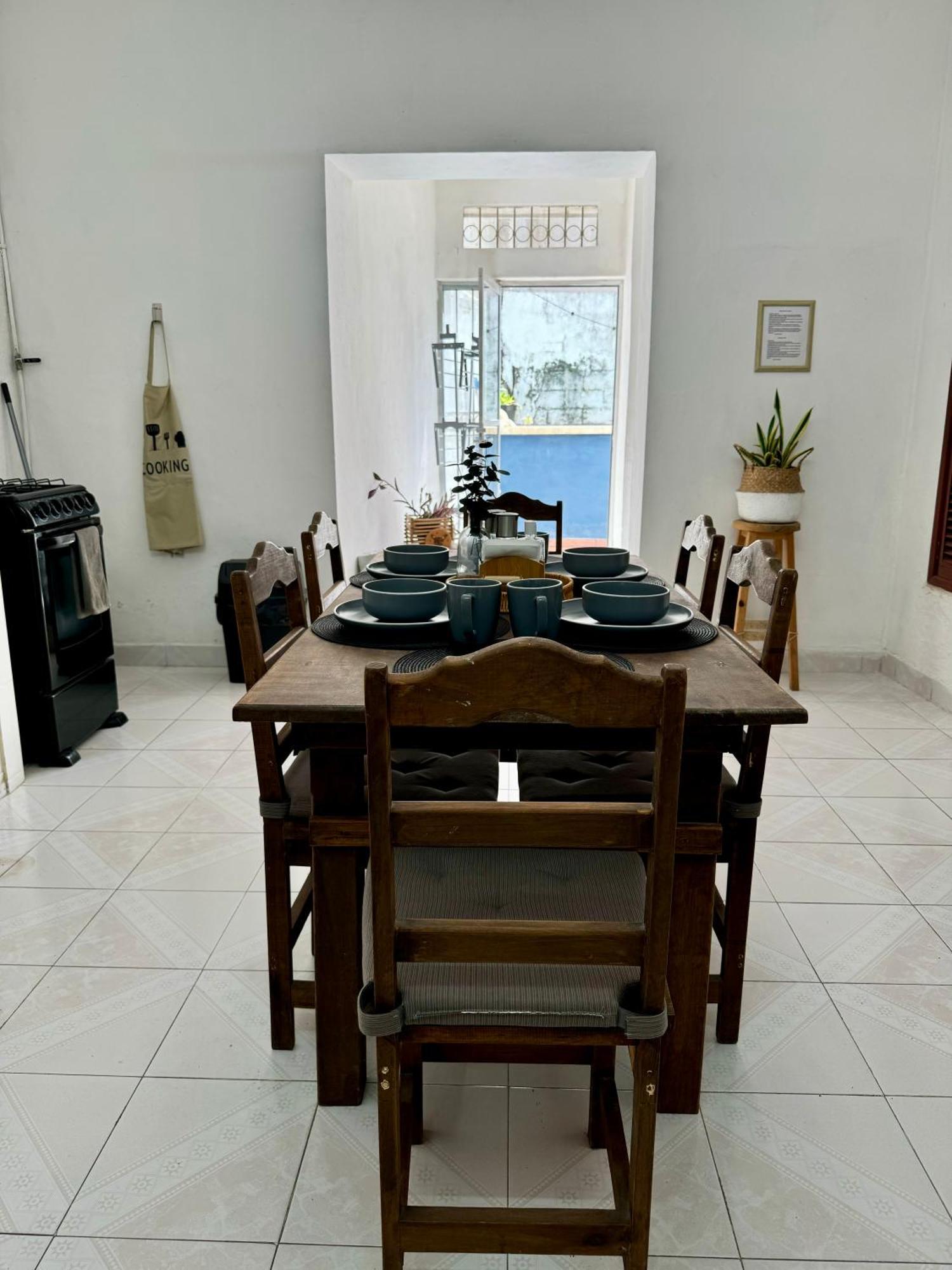 Casita Azul Colonial En El Centro De Merida. Сasa de vacaciones
